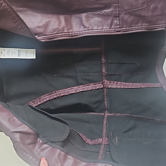 COPY - Coated Zip Front Jacket, NWT - Picture 7 of 8